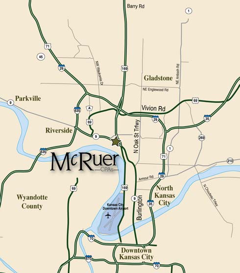 Map to McRuer CPAs