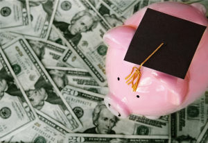 College costs tax credits piggy bank