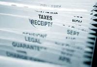 Tax documents file